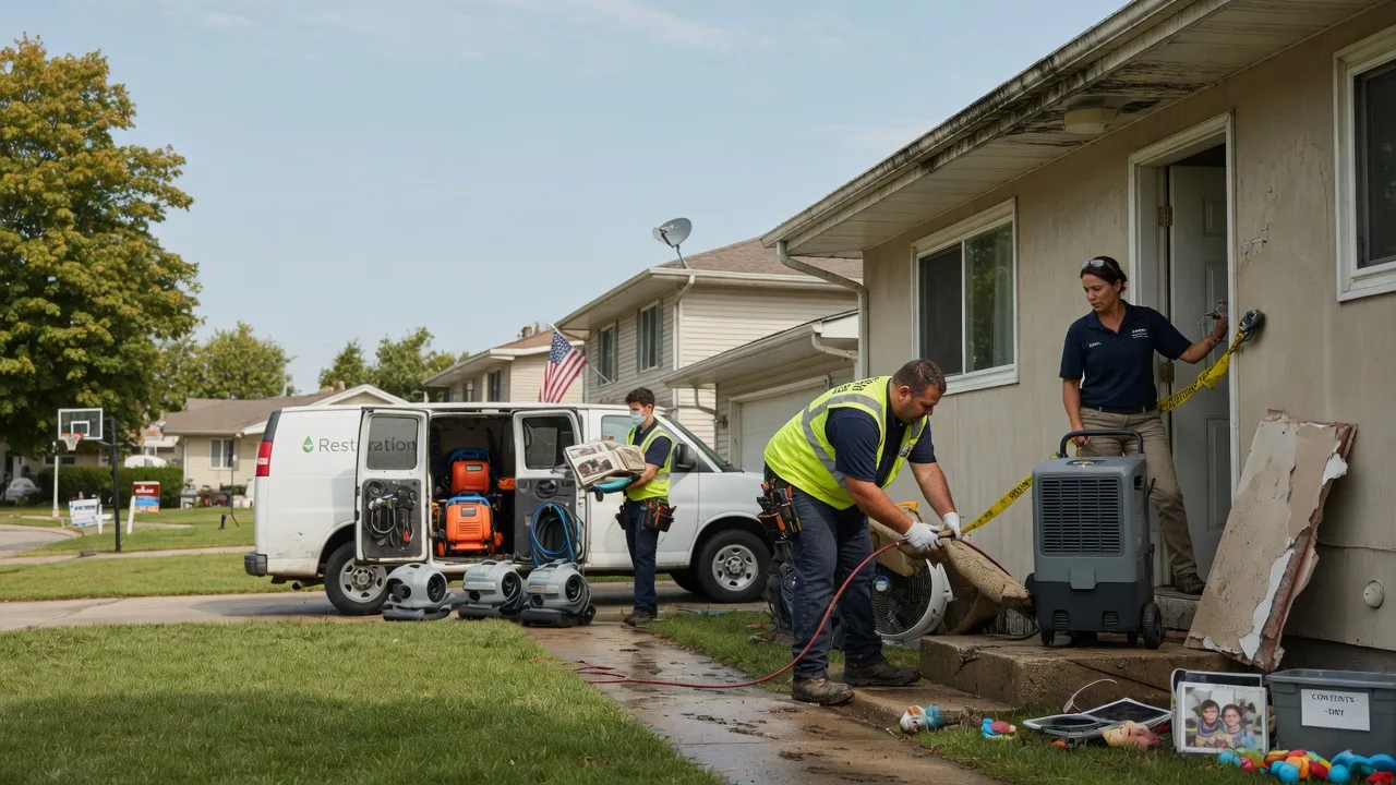 Water Damage Restoration in Finleyville, PA near me